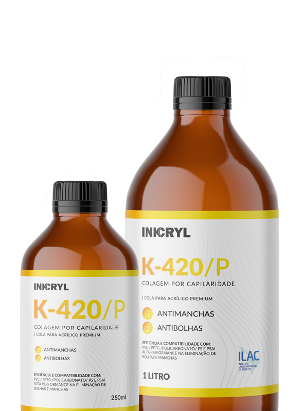 inkcryl cola acrilico k-420p